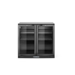 Dviejų durų baro šaldytuvas, Arktic, 158L, Juodas, 230V/160W, 530x900x(H)870mm
