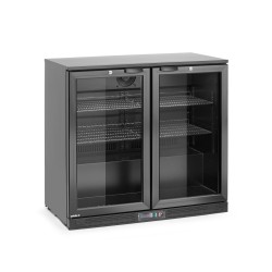 Dviejų durų baro šaldytuvas, Arktic, 158L, Juodas, 230V/160W, 530x900x(H)870mm