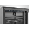 Trejų stumdomų durų baro šaldytuvas , Arktic, 254L, Juodas, 230V/160W, 520x1350x(H)870mm
