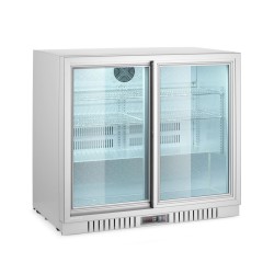 Baro šaldytuvas su 2 stumdomomis durimis, Arktic, 150L, Sidabro, 230V/175W, 900x520x(H)840mm