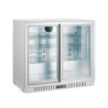 Baro šaldytuvas su 2 stumdomomis durimis, Arktic, 150L, Sidabro, 230V/175W, 900x520x(H)840mm