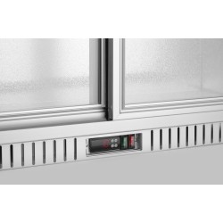 Baro šaldytuvas su 2 stumdomomis durimis, Arktic, 150L, Sidabro, 230V/175W, 900x520x(H)840mm