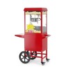Spragintų kukurūzų „Popcorn“ aparatas su vežimėliu, HENDI, Raudona, 230V/1155W, 940x510x(H)1553mm
