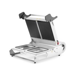 Vienkartinių indelių užlydimo aparatas dvigubas DUAL, HENDI, 230V/1400W, 653x487x(H)190mm