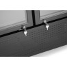 Baro šaldytuvas su apšviečiamu skydeliu, dviejų durų, Arktic, 512L, Juodas, 230V/510W, 585x1120x(H)1900mm