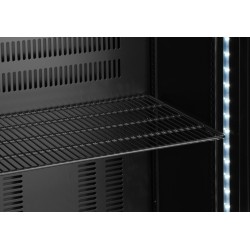 Vienerių durų baro šaldytuvas, Arktic, 243L, Juodas, 230V/195W, 530x600x(H)1820mm