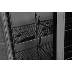 Dviejų durų baro šaldytuvas, Arktic, 477L, Juodas, 230V/365W, 530x900x(H)1820mm