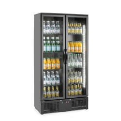 Dviejų durų baro šaldytuvas, Arktic, 477L, Juodas, 230V/365W, 530x900x(H)1820mm