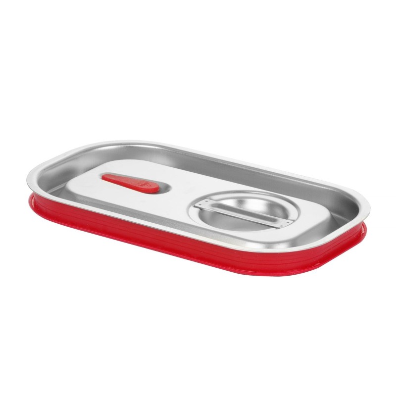 GN dangtis 1/4 Kitchen line su silikonine tarpine