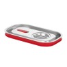 GN dangtis 1/4 Kitchen line su silikonine tarpine