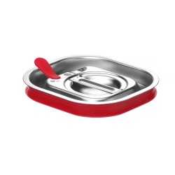 GN dangtis 1/6 Kitchen line su silikonine tarpine