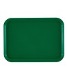 Padėklas iš polipropileno fast food, didelis, Cambro, Žalia, 355x457x(H)21mm