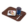 Padėklas iš polipropileno fast food, didelis, Cambro, Rudas, 355x457x(H)21mm