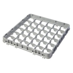 Paaukštinimas krepšiams full drop 500x500 mm, pilkas, modelis E2, Cambro, Šviesiai pilkas, 499x499x(H)51mm