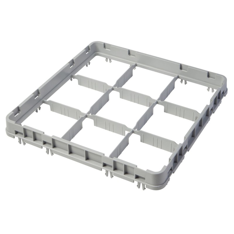 Paaukštinimas krepšiams full drop 500x500 mm, pilkas, modelis E2, Cambro, Šviesiai pilkas, 499x499x(H)51mm