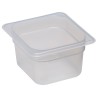 Konteineris GN 1/6 iš skaidraus polipropileno, Cambro, GN 1/6, 1,5L, Permatomas, 162x176x(H)100mm