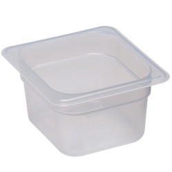 Konteineris GN 1/6 iš skaidraus polipropileno, Cambro, GN 1/6, 1,5L, Permatomas, 162x176x(H)100mm