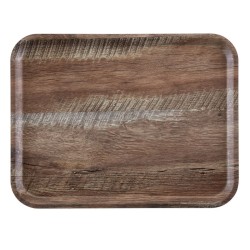 Serviravimo padėklas Capri, Cambro, Tamsi mediena, 330x430mm