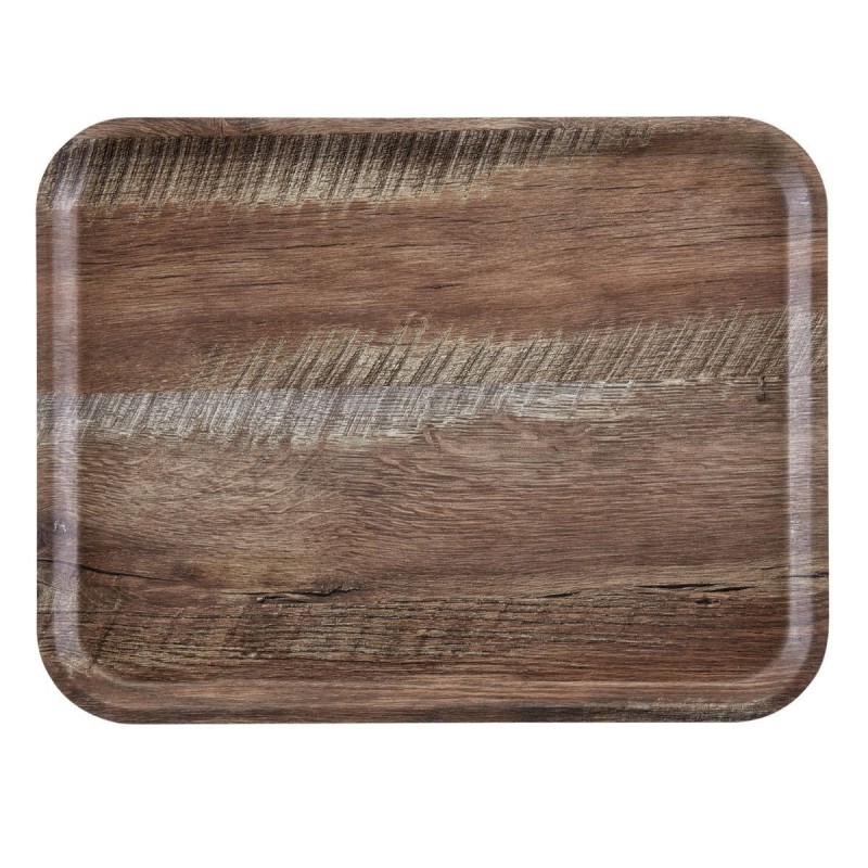 Serviravimo padėklas Capri, Cambro, Tamsi mediena, 330x430mm