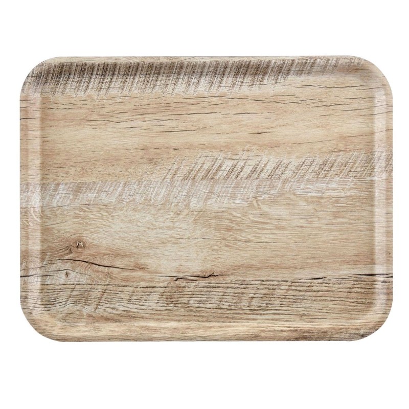 Serviravimo padėklas Capri, Cambro, Šviesi mediena, 370x530mm