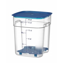 Maisto talpykla CamSquares Fresh Pro , Cambro, 17,2L, Permatomas, 289x289x(H)327mm