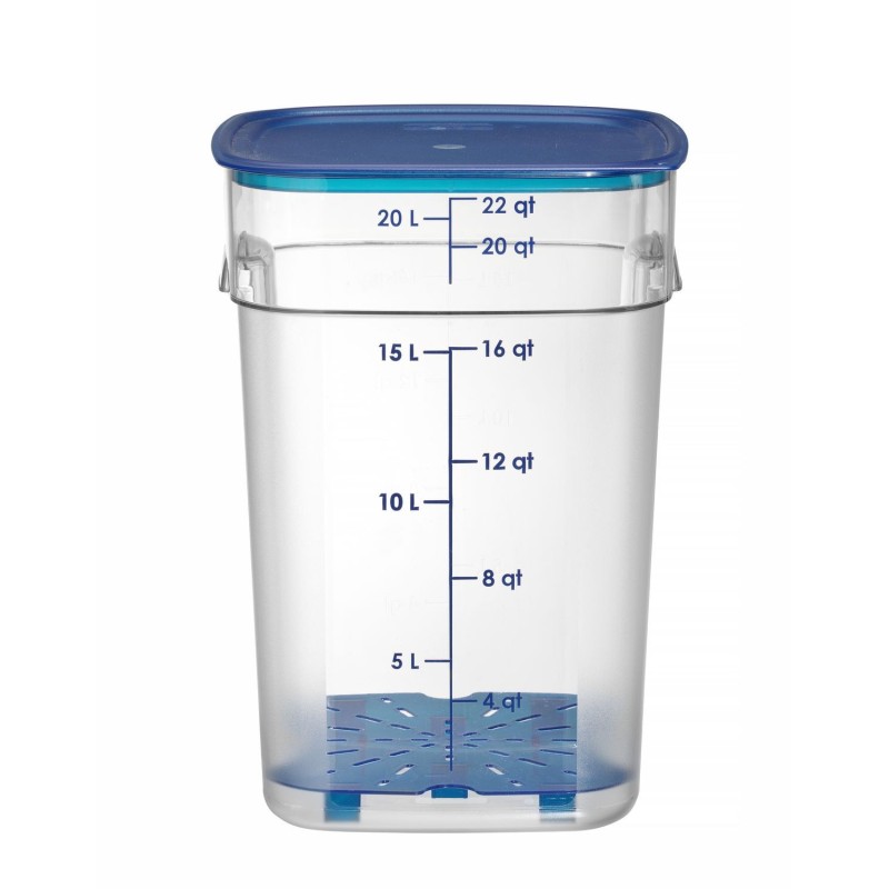 Maisto talpykla CamSquares Fresh Pro , Cambro, Camsquare, 20,8L, Permatomas, 289x289x(H)401mm
