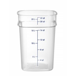 Maisto talpykla CamSquares Fresh Pro , Cambro, Camsquare, 20,8L, Permatomas, 289x289x(H)401mm