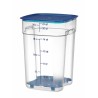 Maisto talpykla CamSquares Fresh Pro , Cambro, Camsquare, 20,8L, Permatomas, 289x289x(H)401mm