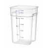 Maisto talpykla CamSquares Fresh Pro , Cambro, Camsquare, 20,8L, Permatomas, 289x289x(H)401mm