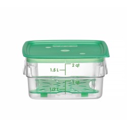 Maisto talpykla CamSquares Fresh Pro , Cambro, 1,9L, Permatomas, 191x191x(H)98mm