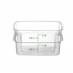 Maisto talpykla CamSquares Fresh Pro , Cambro, 1,9L, Permatomas, 191x191x(H)98mm