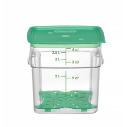 Maisto talpykla CamSquares Fresh Pro , Cambro, 3,8L, Permatomas, 191x191x(H)183mm