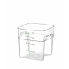 Maisto talpykla CamSquares Fresh Pro , Cambro, 3,8L, Permatomas, 191x191x(H)183mm