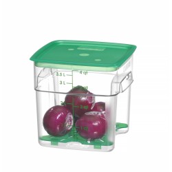 Maisto talpykla CamSquares Fresh Pro , Cambro, 3,8L, Permatomas, 191x191x(H)183mm