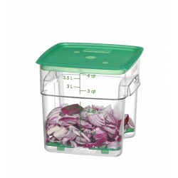 Maisto talpykla CamSquares Fresh Pro , Cambro, 3,8L, Permatomas, 191x191x(H)183mm