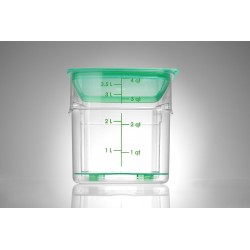 Maisto talpykla CamSquares Fresh Pro , Cambro, 3,8L, Permatomas, 191x191x(H)183mm