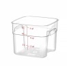 Maisto talpykla CamSquares Fresh Pro , Cambro, 5,7L, Permatomas, 229x229x(H)180mm