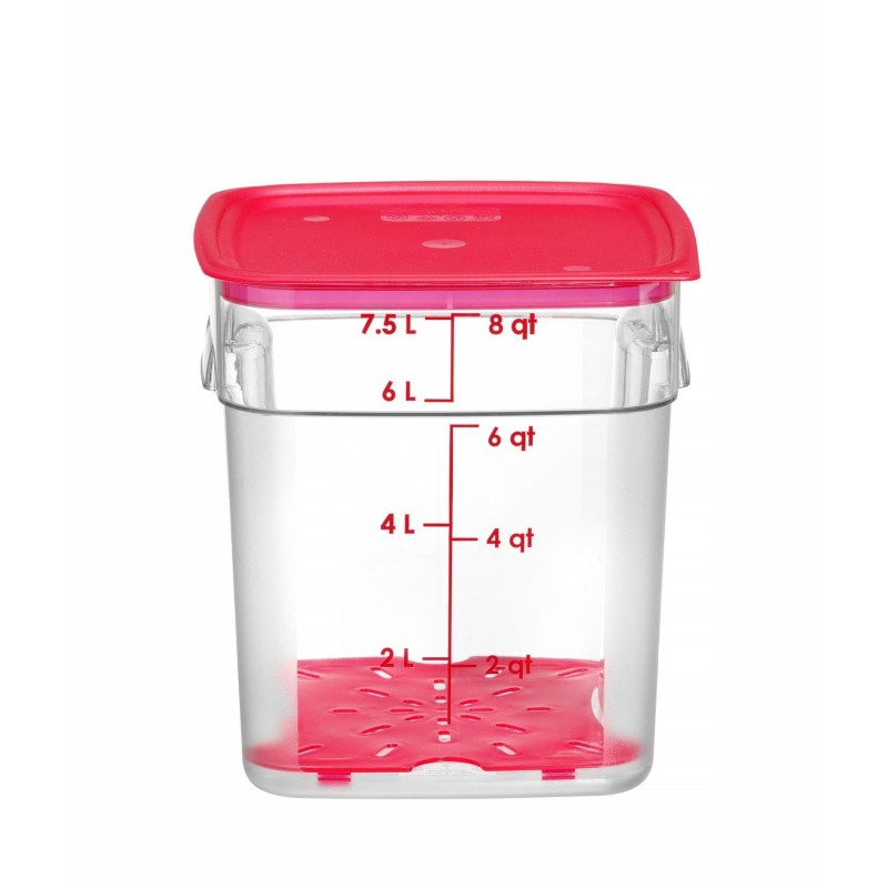 Maisto talpykla CamSquares Fresh Pro , Cambro, 7,6L, Permatomas, 229x229x(H)243mm