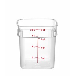 Maisto talpykla CamSquares Fresh Pro , Cambro, 7,6L, Permatomas, 229x229x(H)243mm