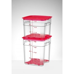 Maisto talpykla CamSquares Fresh Pro , Cambro, 7,6L, Permatomas, 229x229x(H)243mm