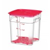 Maisto talpykla CamSquares Fresh Pro , Cambro, 7,6L, Permatomas, 229x229x(H)243mm