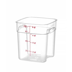 Maisto talpykla CamSquares Fresh Pro , Cambro, 7,6L, Permatomas, 229x229x(H)243mm