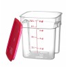 Maisto talpykla CamSquares Fresh Pro , Cambro, 7,6L, Permatomas, 229x229x(H)243mm