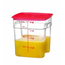 Maisto talpykla CamSquares Fresh Pro , Cambro, 7,6L, Permatomas, 229x229x(H)243mm