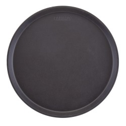 Serviravimo padėklas Camtread, apvalus, neslystantis, Cambro, Juodas, ⌀355x(H)21mm
