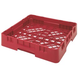 Universalus krepšys Camrack 500x500 mm indaplovėms, Cambro, Camrack, Raudona, 500x500x(H)101mm