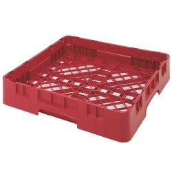 Universalus krepšys Camrack 500x500 mm indaplovėms, Cambro, Camrack, Raudona, 500x500x(H)101mm