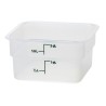 Skaidrus polipropileninis konteineris maistui CamSquare, Cambro, Camsquare, 17,2L, Permatomas, 256x310x(H)320mm