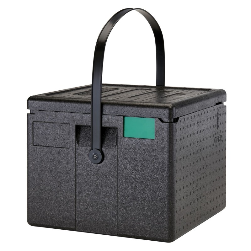 Termoizoliacinis konteineris Cam GoBox picai, įkraunamas iš viršaus, Cambro, Juodas, 410x410x(H)339mm