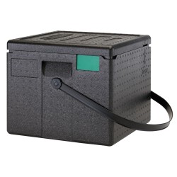 Termoizoliacinis konteineris Cam GoBox picai, įkraunamas iš viršaus, Cambro, Juodas, 410x410x(H)339mm